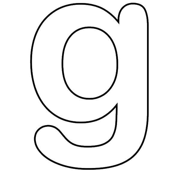 Раскраска Английский алфавит Скачать Алфавит, буквы, слова.  Распечатать ,Английский алфавит,