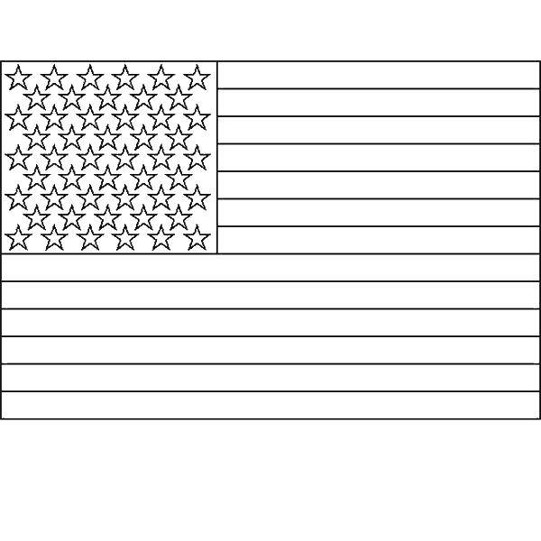 Раскраска Флаг сша Скачать флаг, США, Америка.  Распечатать ,США,