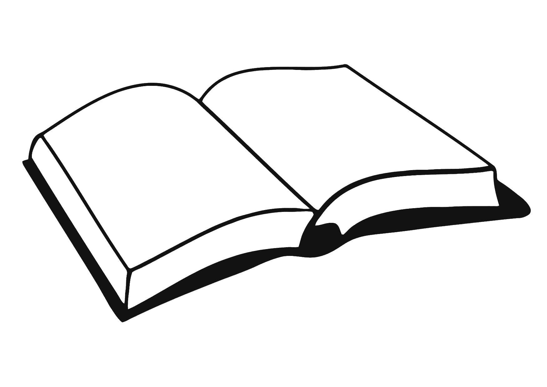 Раскраска Книга Скачать ,книги, листы,.  Распечатать 