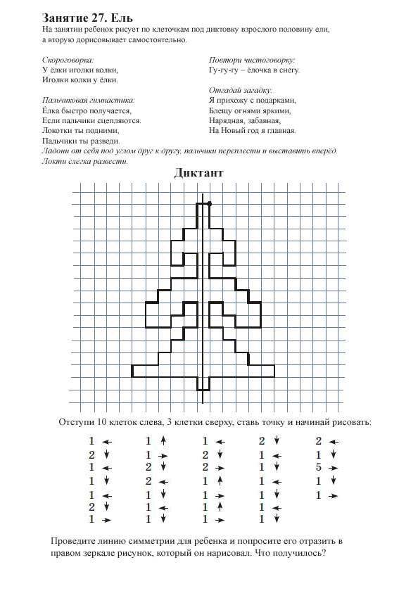 Раскраска Ель Скачать ,математика, загадка, ель,.  Распечатать 