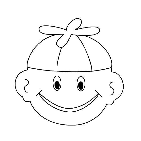 Название: Раскраска Мальчишка. Категория: дети. Теги: Дети, мальчик, веселье.
