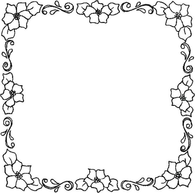 Название: Раскраска Сплетение цветов в красивый узор. Категория: раскраски антистресс. Теги: Узоры, цветок.