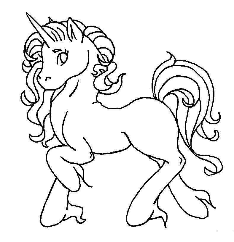 Раскраска Пони с рогом Скачать ,Пони, My little pony ,.  Распечатать 