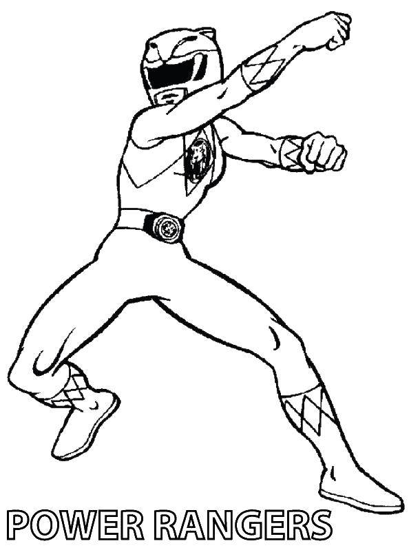 Название: Раскраска Power ranger. Категория: для мальчиков. Теги: рейнджер , костюм, шлем.