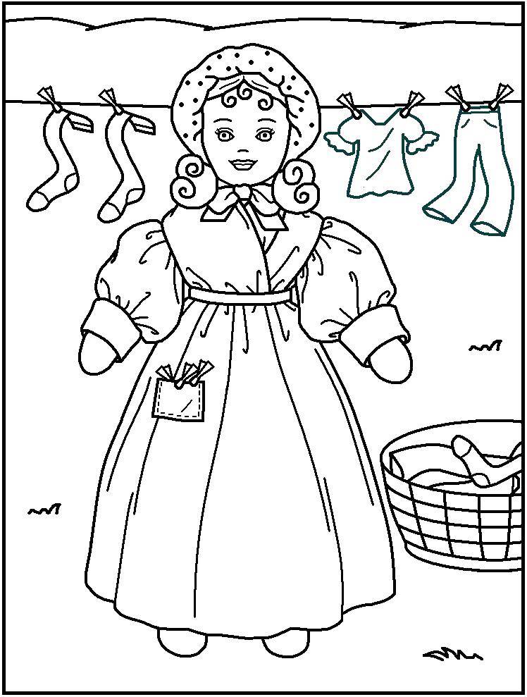 Название: Раскраска Кукла в платье. Категория: Куклы. Теги: куклы, платье, одежда.