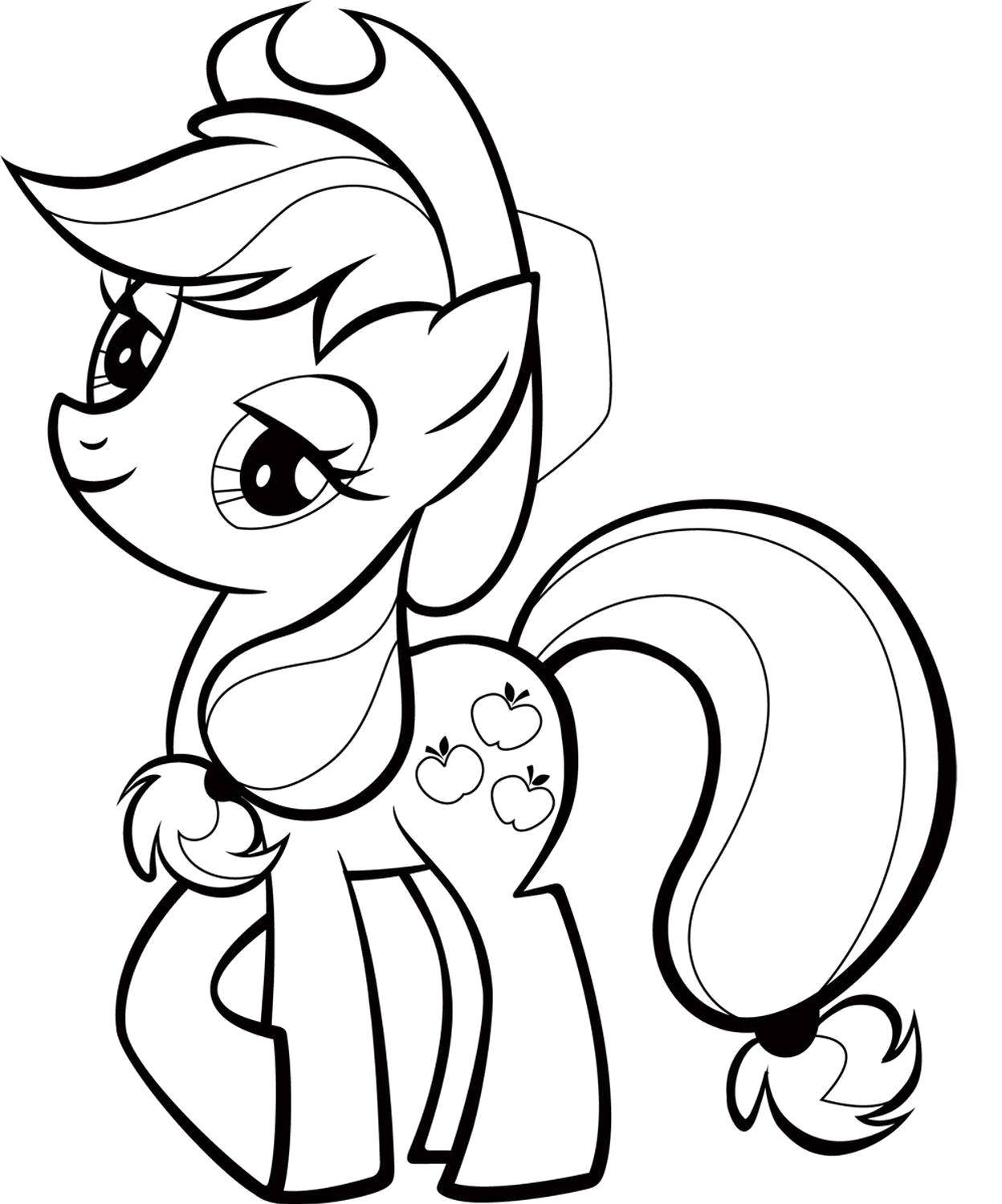 Название: Раскраска Пони из my little pony кавбой. Категория: Пони. Теги: Пони, "My little pony".