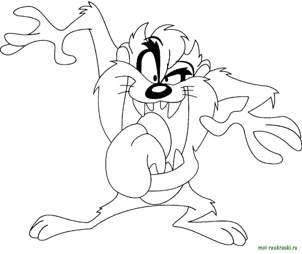 Раскраска Кот Скачать ,кот, дисней,.  Распечатать 