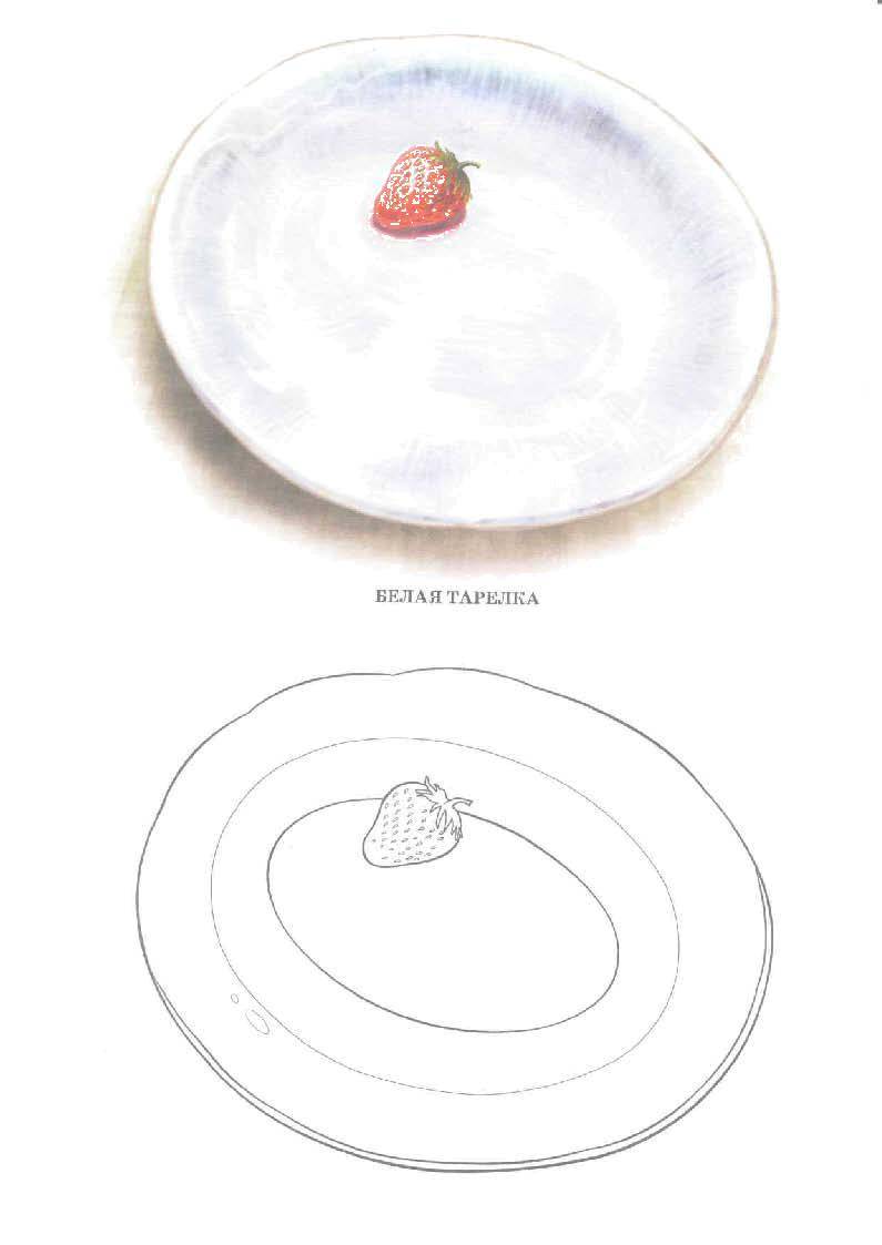 Раскраска Тарелка Скачать ,тарелка,.  Распечатать 