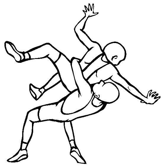 Раскраска спорт Скачать .  Распечатать 