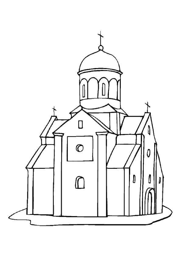 Раскраска религия Скачать .  Распечатать 