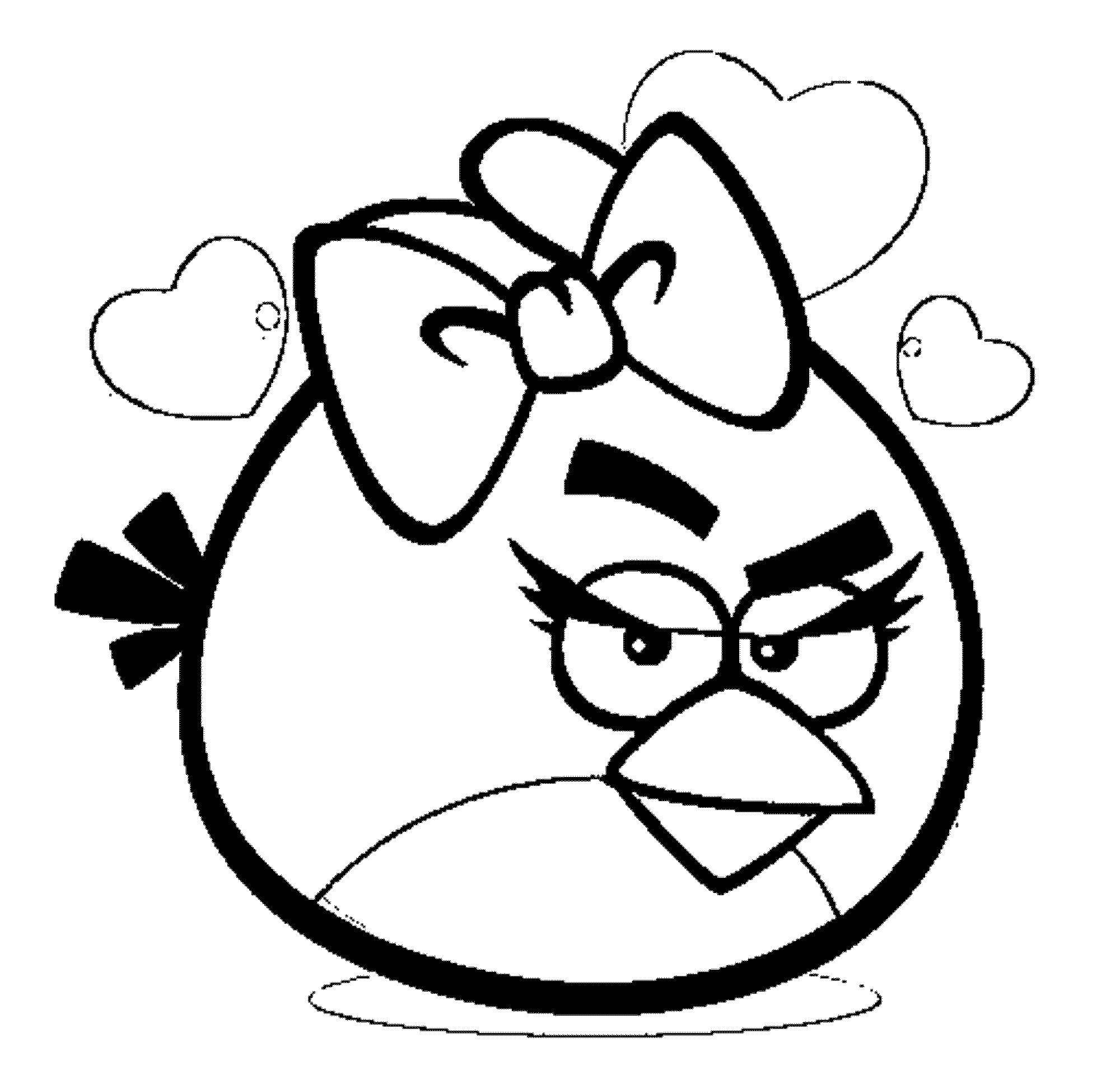 Название: Раскраска Красаивца птичка. Категория: angry birds. Теги: Игры, Angry Birds .