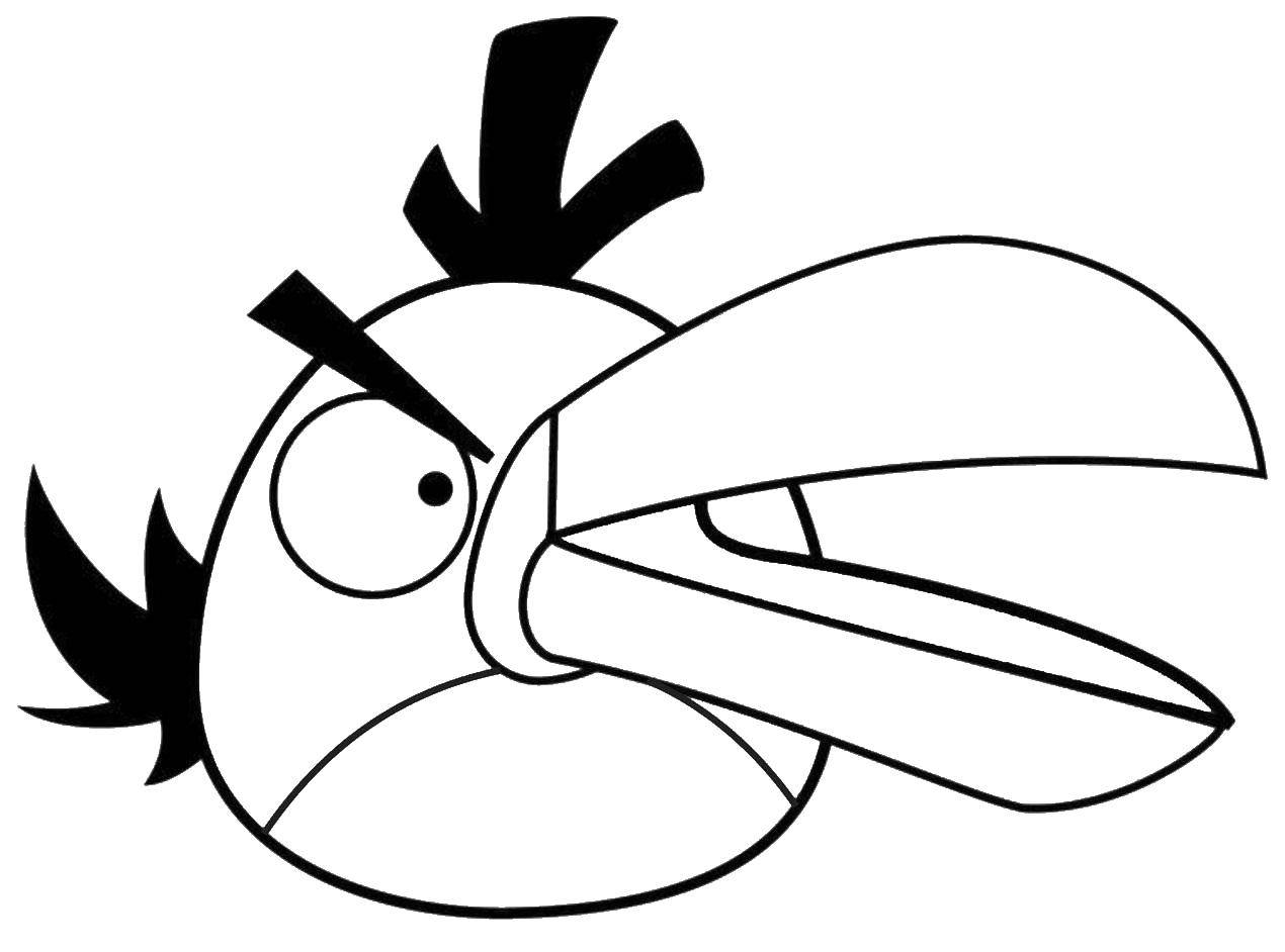 Название: Раскраска Энгри бердз. Категория: angry birds. Теги: энгри бердз.
