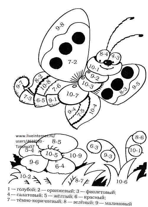 Название: Раскраска Бабочка. Категория: Насекомые. Теги: бабочка.