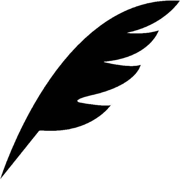 Название: Раскраска Лист. Категория: листья. Теги: листья.