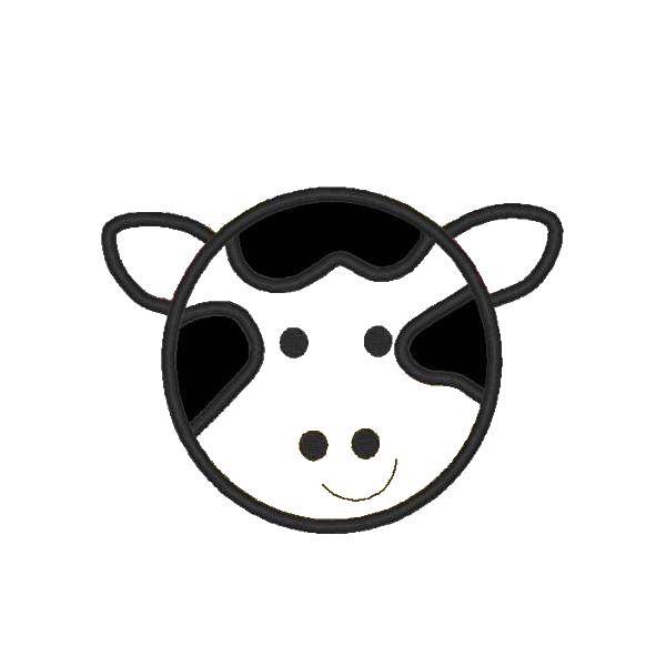 Название: Раскраска Коровка. Категория: Животные. Теги: животные, корова.