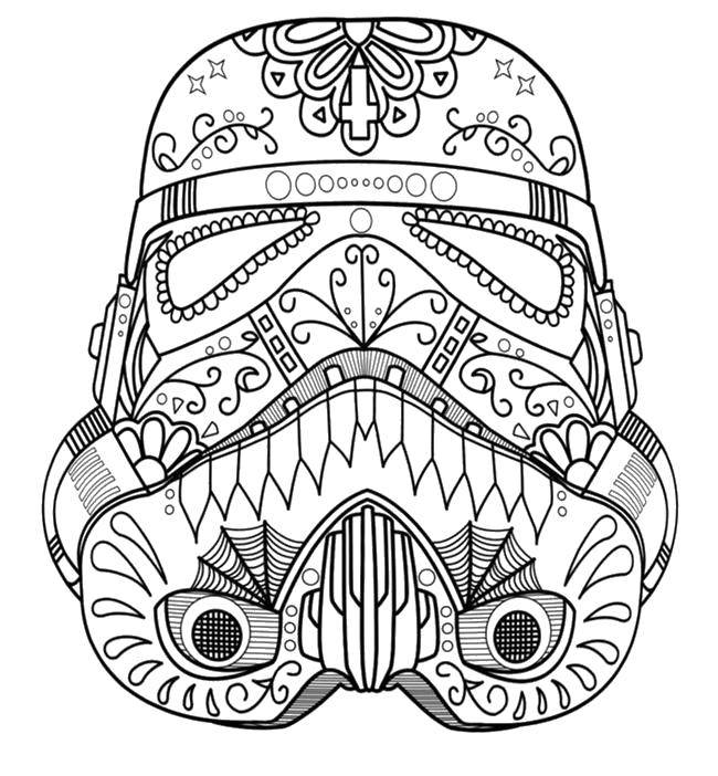 Название: Раскраска Дарт сидиус из звездных войн. Категория: узоры. Теги: Узоры, цветок.