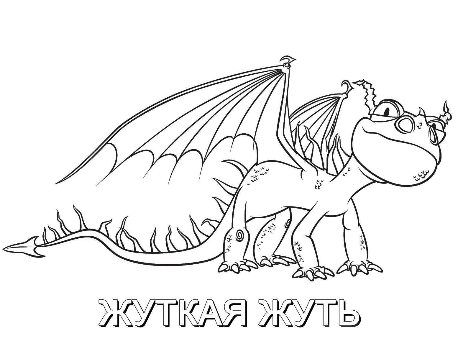 Название: Раскраска Мультфильм фурия. Категория: раскраски. Теги: мультфильм Фурия, персонажи.