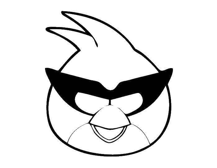Название: Раскраска Энгри бёрдс в космосе. Категория: angry birds. Теги: Игры, Angry Birds .