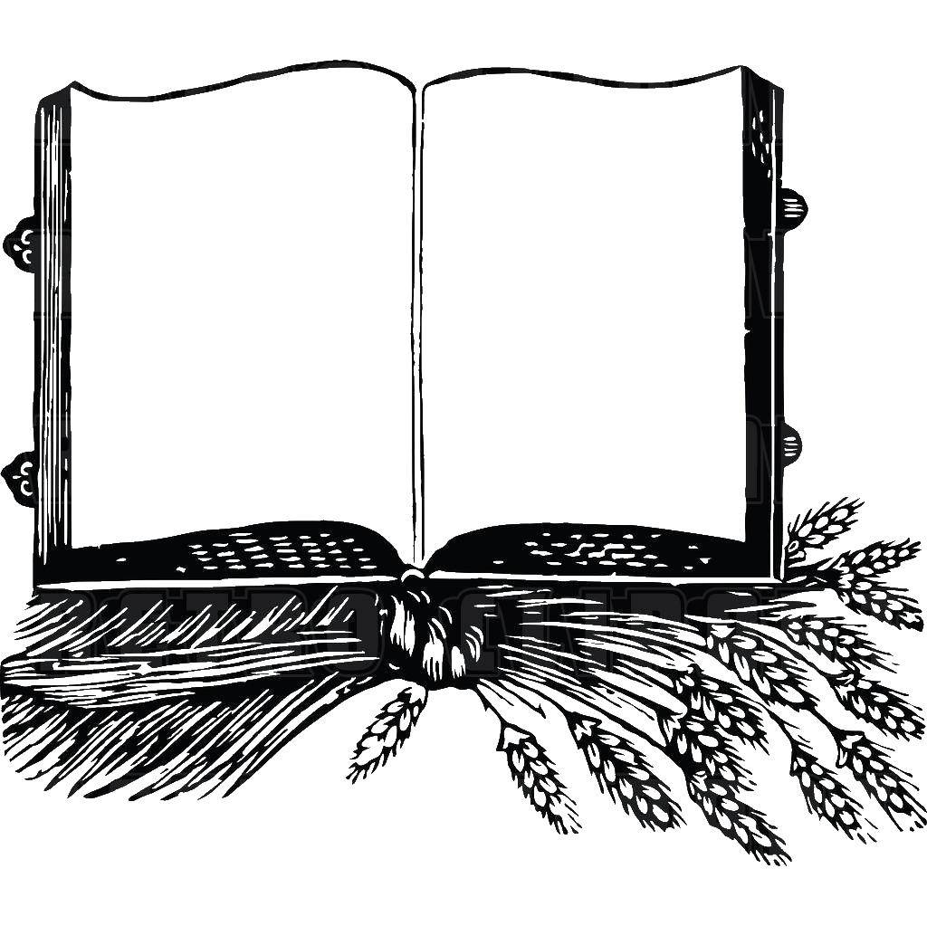Раскраска Книга Скачать ,книга, записная книжка,.  Распечатать 