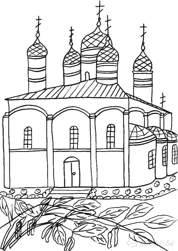 Раскраска религия Скачать .  Распечатать 