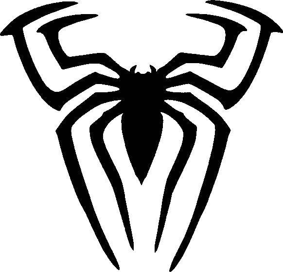 Раскраска Паук Скачать ,шаблон, контур, паук,.  Распечатать 