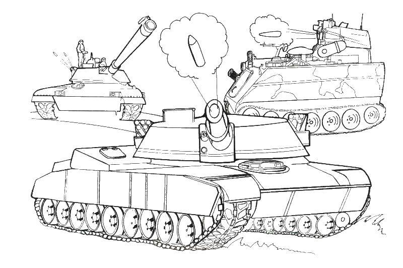 Раскраска военные раскраски Скачать .  Распечатать 